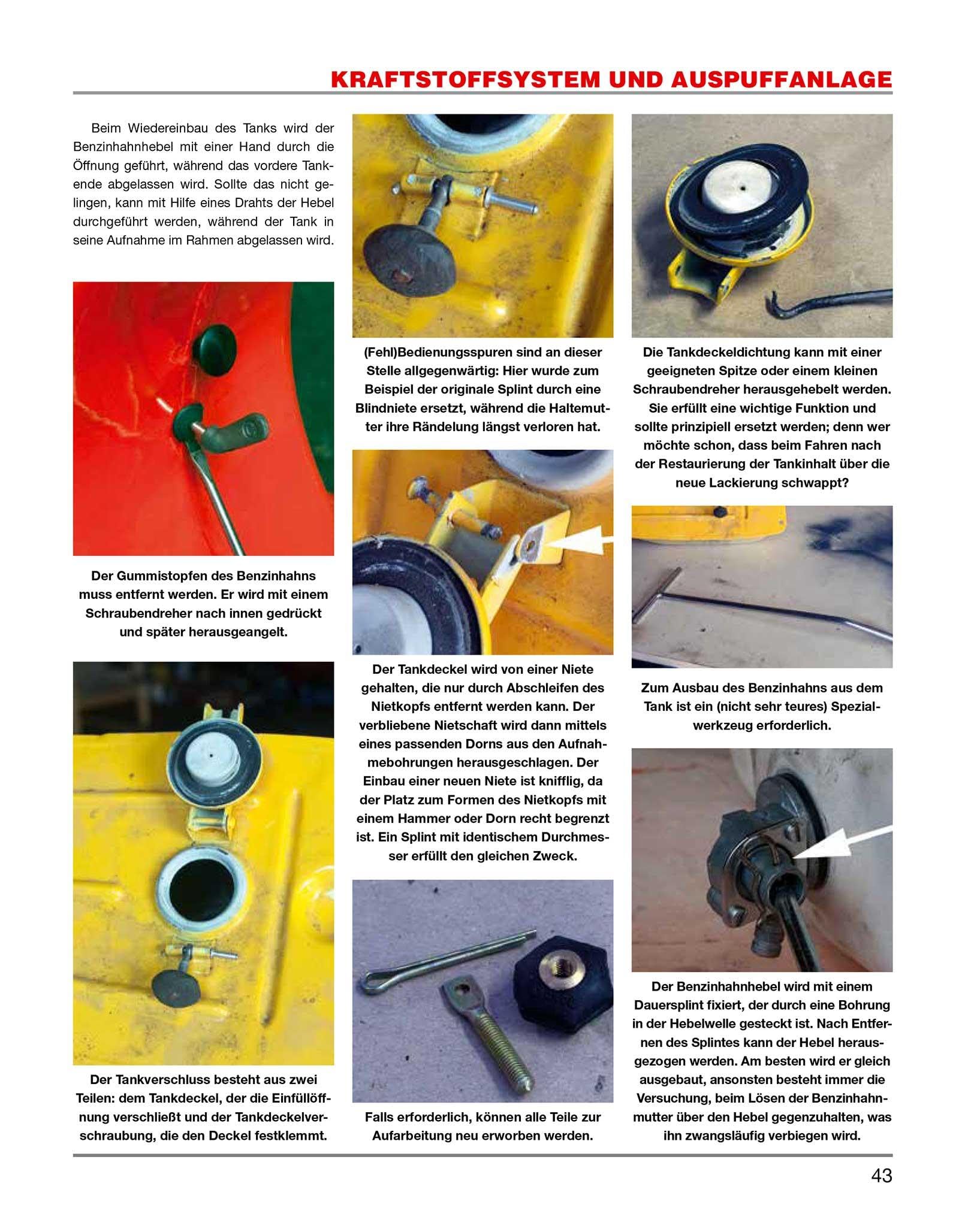 Das Vespa Schrauberhandbuch: Reparieren und Optimieren leicht gemacht. Smallframe-Modelle (1965 - 1989)