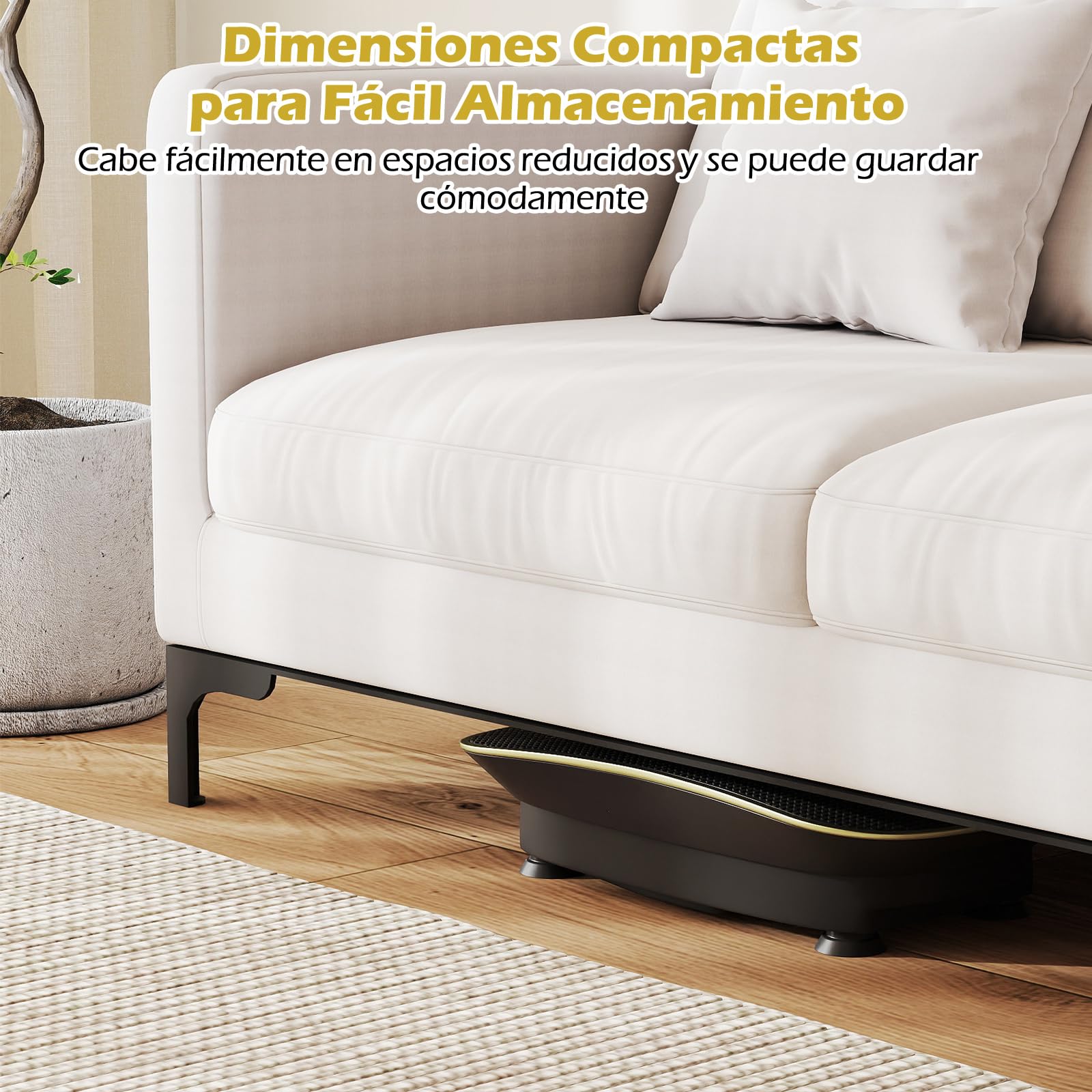 COSTWAY Plataforma Vibración Muscular, Plataforma Vibratoria con 10 Intensidades de Velocidades, Control Remoto, Pantalla LED, Placa Vibratoria para Ejercicios de Cuerpo Completo