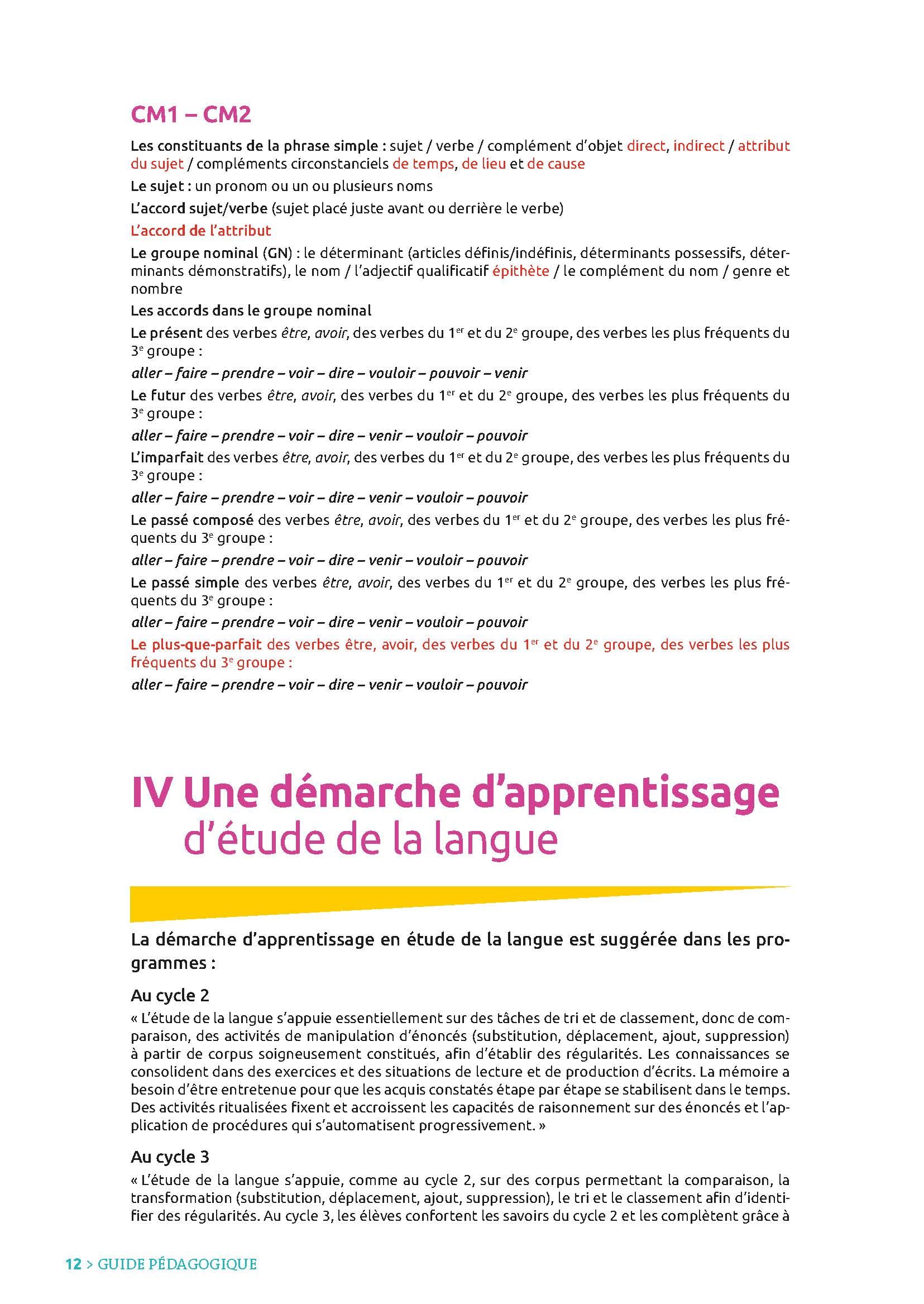 La grammaire ritualisée sur 2 jours - Programme 2025 - CE2-CM1-CM2 - Une version simplifiée de "La grammaire au jour le jour": Nouvelle édition Programme 2025