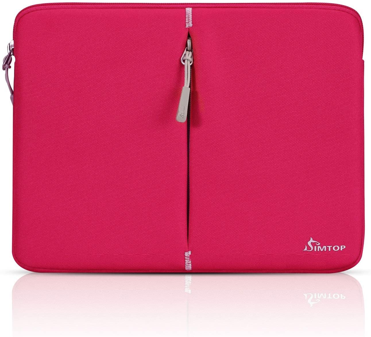MOCA 360 Protection 10.5-11 Inch Tablet Sleeve Case Bag for iPad 10.2”/Ipad Air 4 10.9 Inch/Ipad Pro / 9.7″ Ipad, Surface Go/Surface Pro, Galaxy Tab 10.5 /Xiaomi Pad 5 (9.7-11 Inch, Rose-red)
