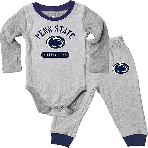 Wes and Willy Conjunto de body y pantalón de manga larga para bebé College Jie Jie