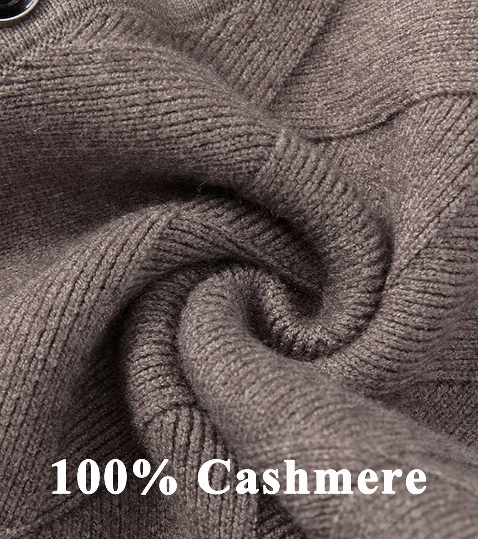 Chaleco Hombre 100% Cachemira Cuello en V sin Mangas - Cárdigan Elegante para Vestir con Camisa
