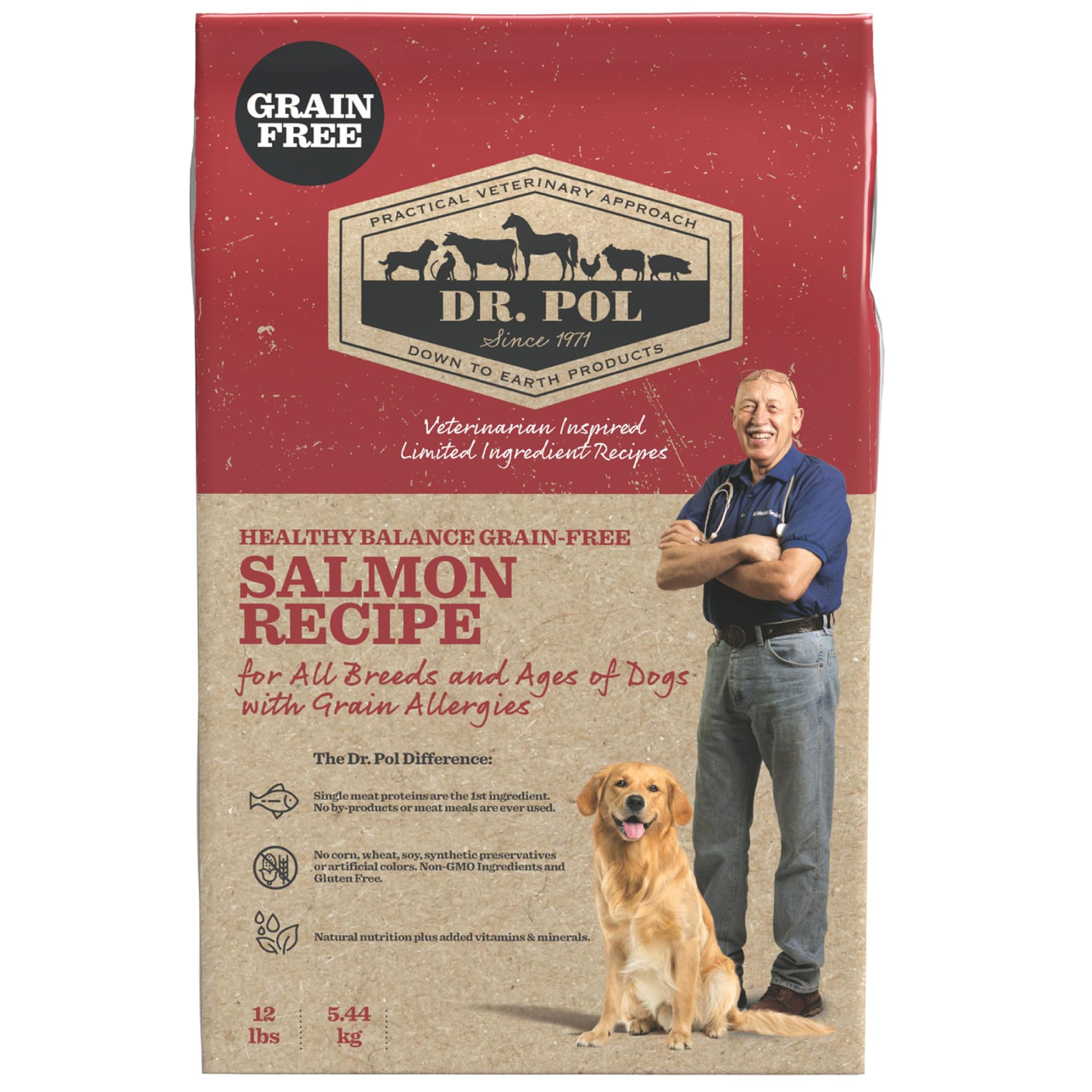 Dr. Pol Grain Free Salmon Dog Food
