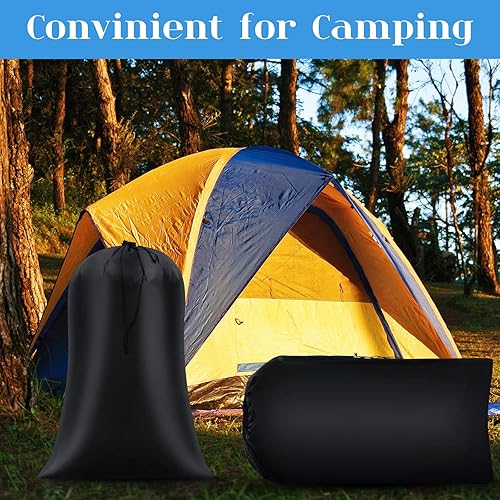 Miniatura 7 de Bolsa de lavandería extragrande de 40 x 60 pulgadas, bolsa de almacenamiento gigante, bolsa reutilizable multiusos para equipaje a prueba de