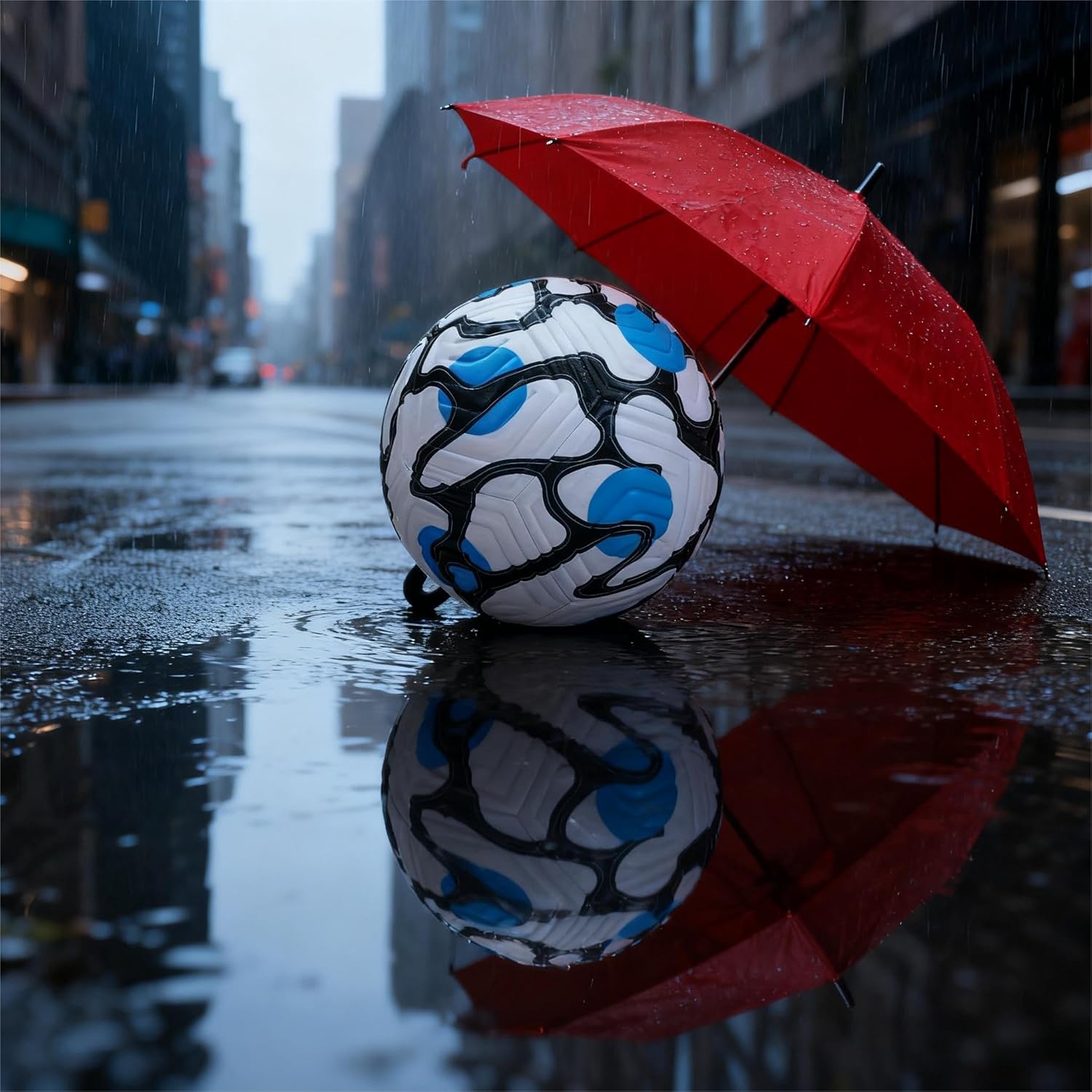 Wear-Resistant PU Soccer Ball, Size 5 Machine-Stitched Soccer Ball, Teens & Adults,Training & Match Use Ball,Festival Gift Ball(1 Ball, 1 mesh Bag, 1 air Pump, 1 inflat Needle) - Image 5