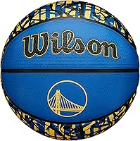 Vista 25 de Wilson NBA Team Balones de baloncesto con diseño de grafiti - Talla 7 - 29.5