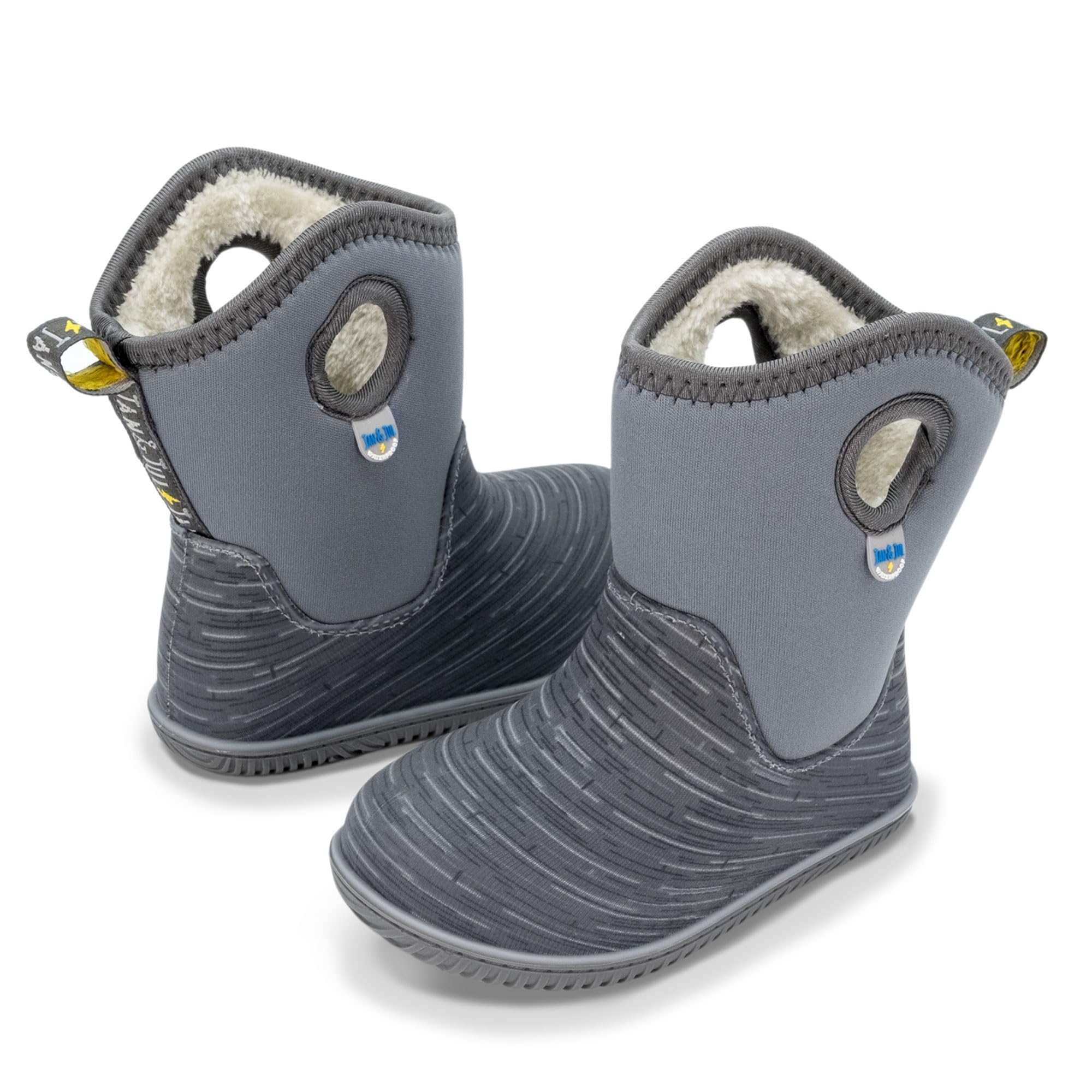JAN & JUL Wodoodporne izolowane buty zimowe dla małych dzieci i dzieci