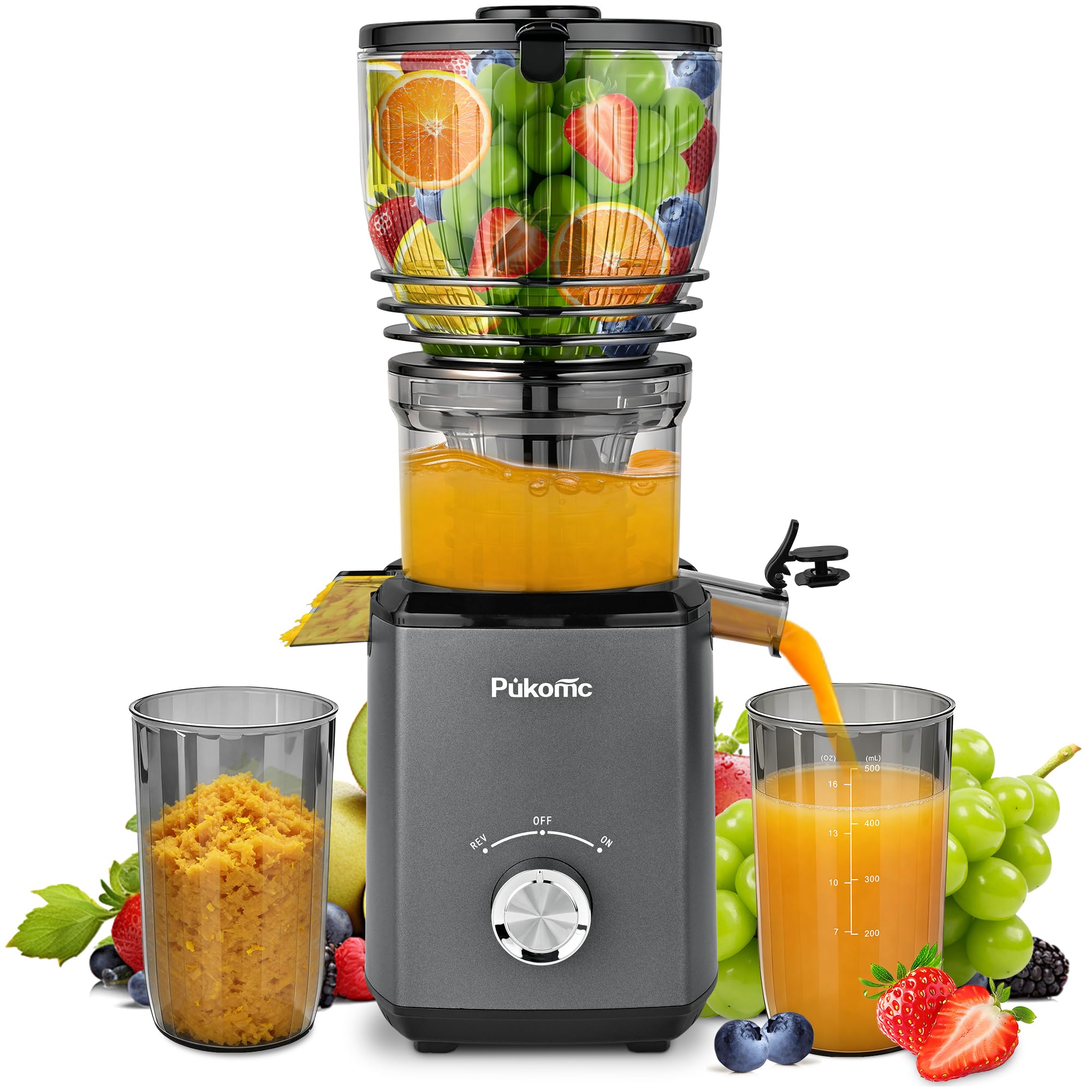 Pukomc Cold Press Juicer