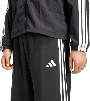 adidas Men's Essentials 3-Stripes Fleece Open Hem Golf Pants