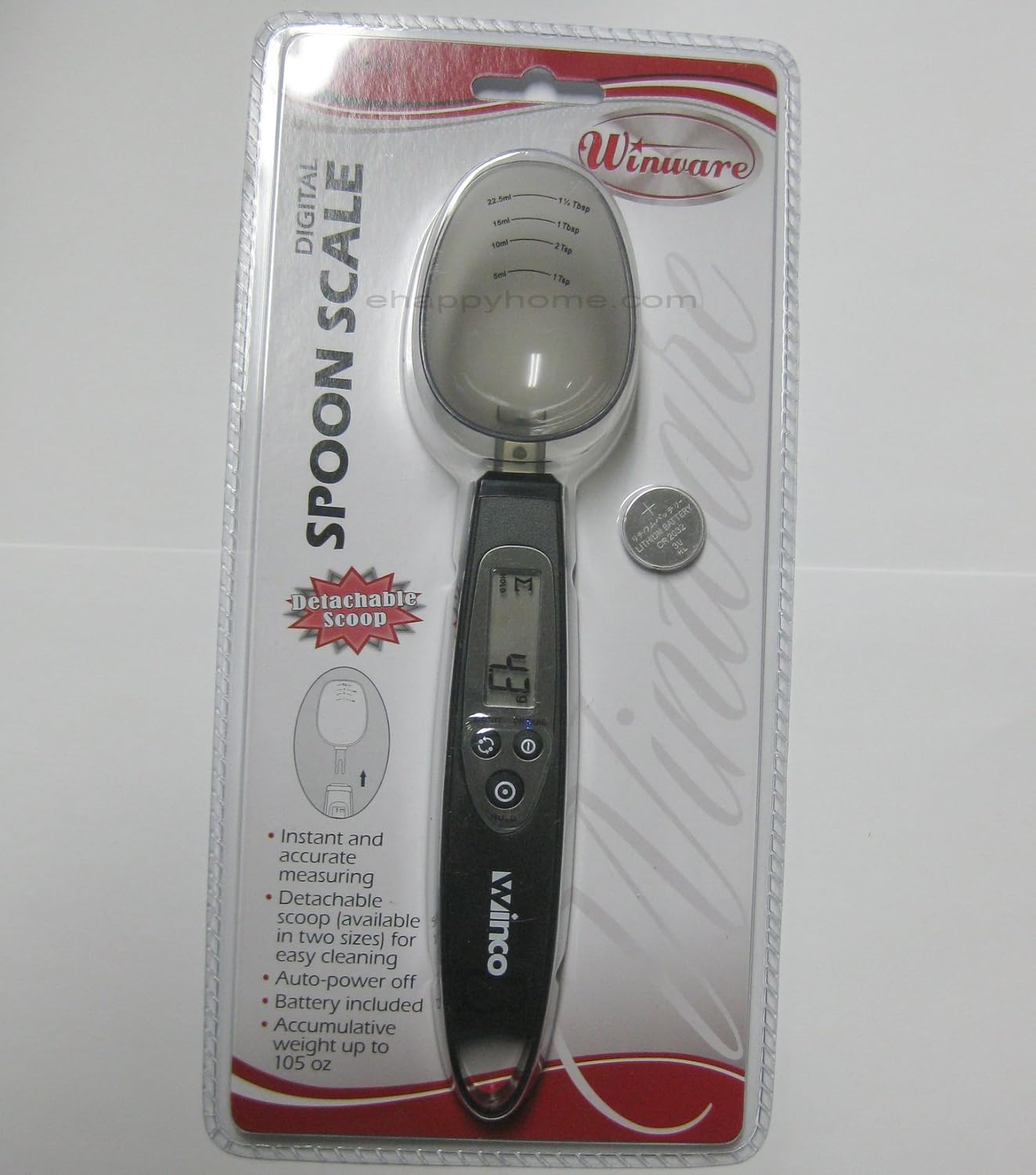 Winware Digital Spoon Scale Weight And Measure SCALDS1