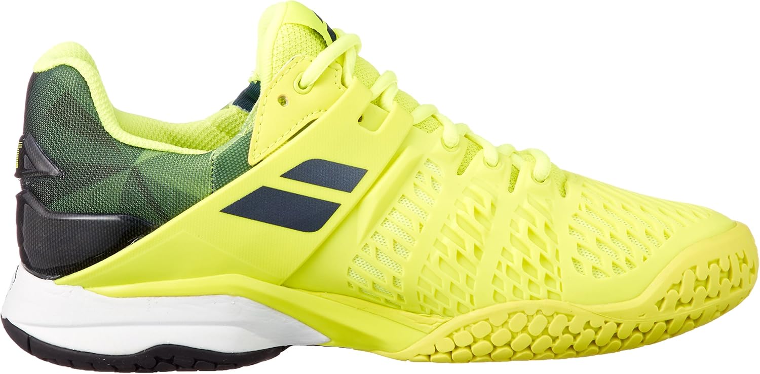 کفش تنیس مردانه Babolat Propulse Fury AC - زرد (8)