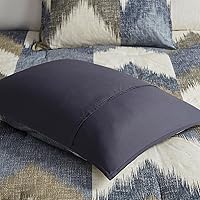 Vista 8 de INK+IVY - Juego de edredón tamaño queen, cómodo edredón de algodón, para todas las estaciones, juego de edredón ligero para cama queen con 2 fundas