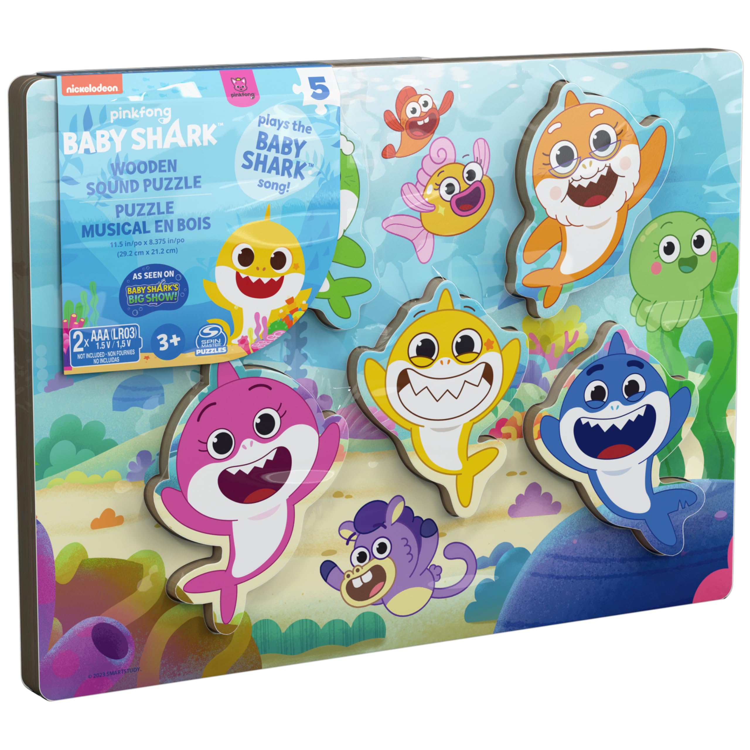 Baby shark Pinkfong Baby Shark Song Puppet with Tempo Control - Mommy Shark