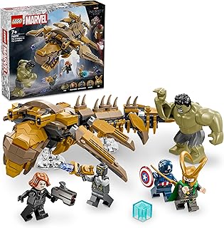 レゴ(LEGO) マーベル アベンジャーズとリヴァイアサンの戦い おもちゃ 玩具 誕生日 プレゼント ブロック 男の子 女の子 子供 7歳 8歳 9歳 小学生 マーベル グッズ フィギュア 76290