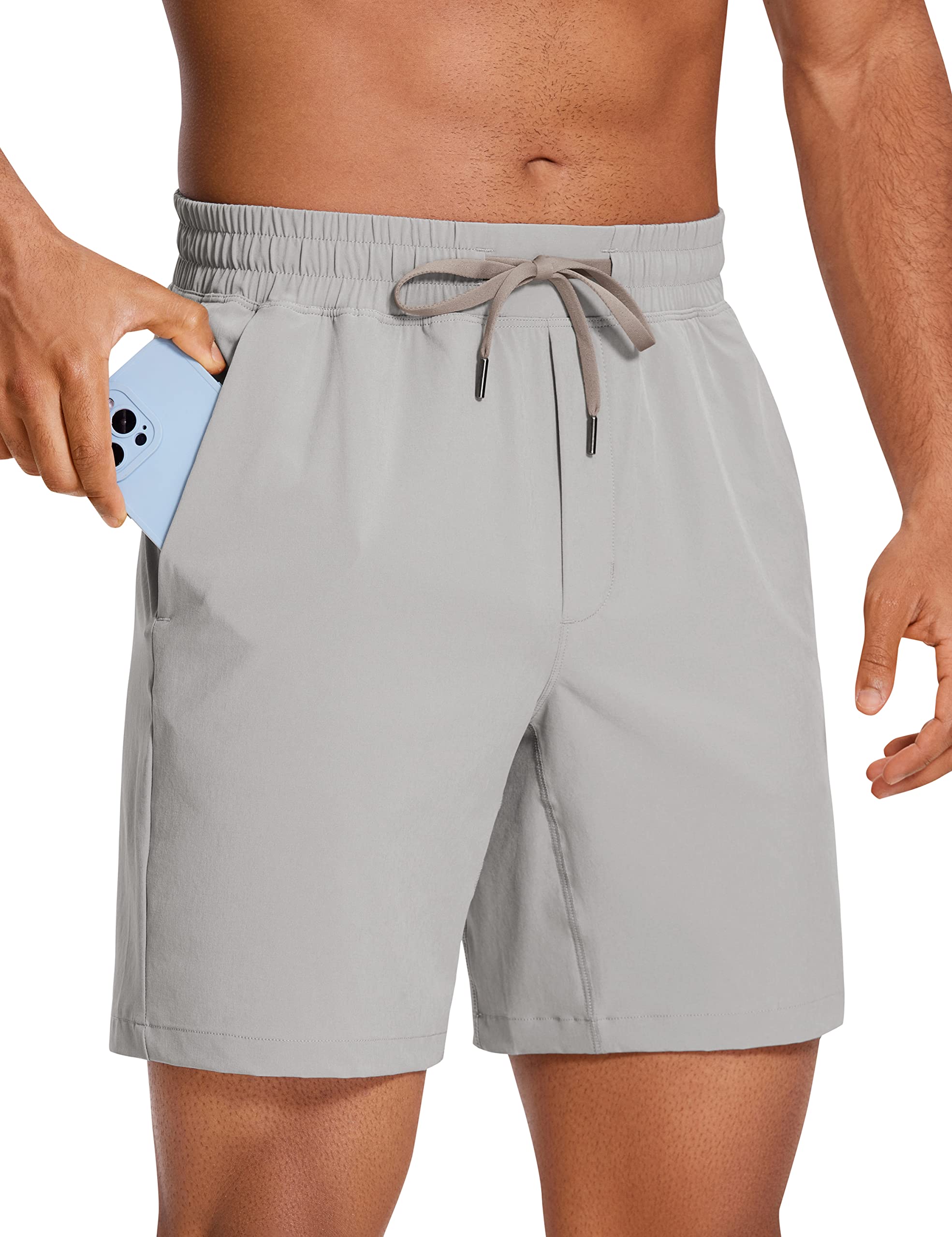 CRZ YOGA Linerless Workout Shorts 7''