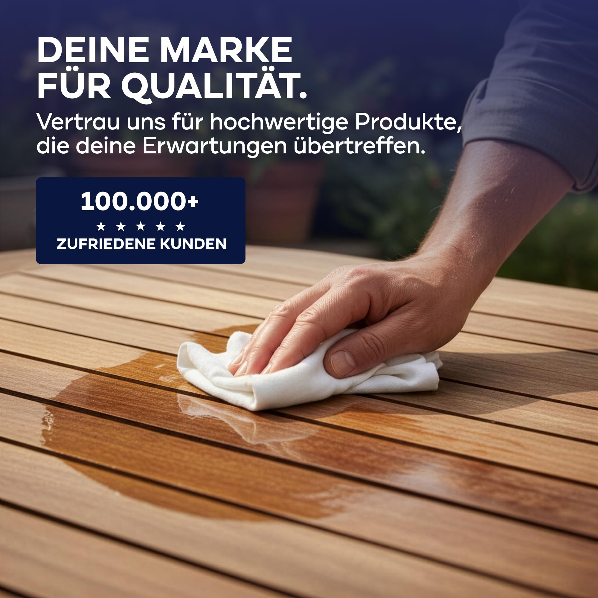 plid® Olio protettivo per legno Douglasia 5L - Resistente alle intemperie - Per interni ed esterni - Mobili da giardino - Cura del legno - Vernice protettiva - Olio per teak