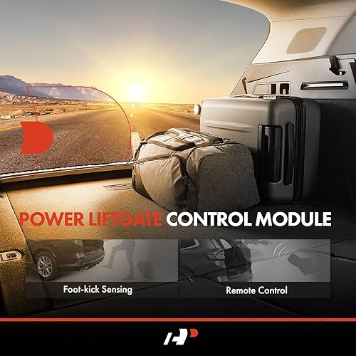 Miniatura 6 de Módulo de control de portón trasero A-Premium compatible con Cadillac SRX 2010 2011 2012 2013 2014, Sport Utility, para modelos con portón elevador