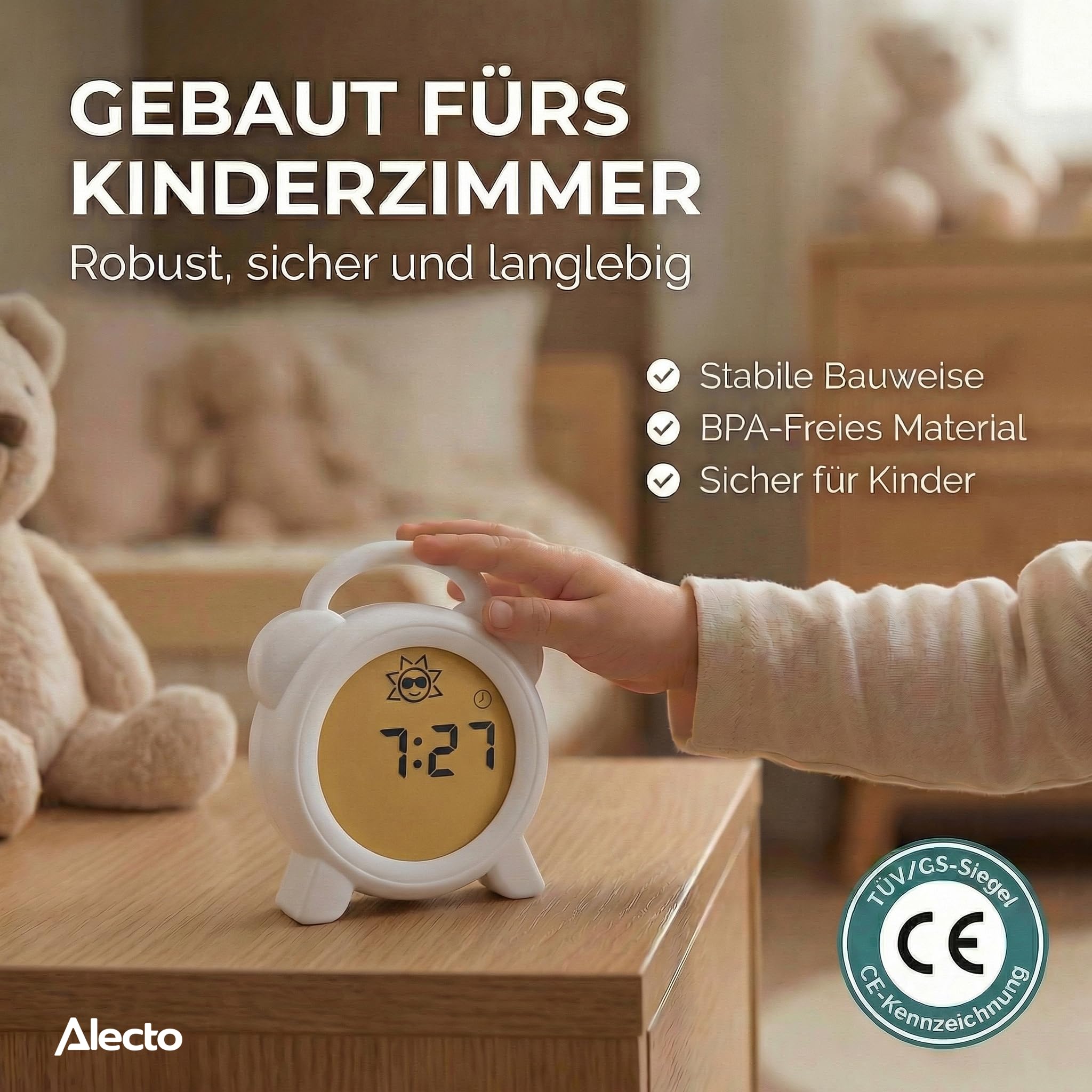 Alecto BC-100 Wecker Kinder Schlaftrainer