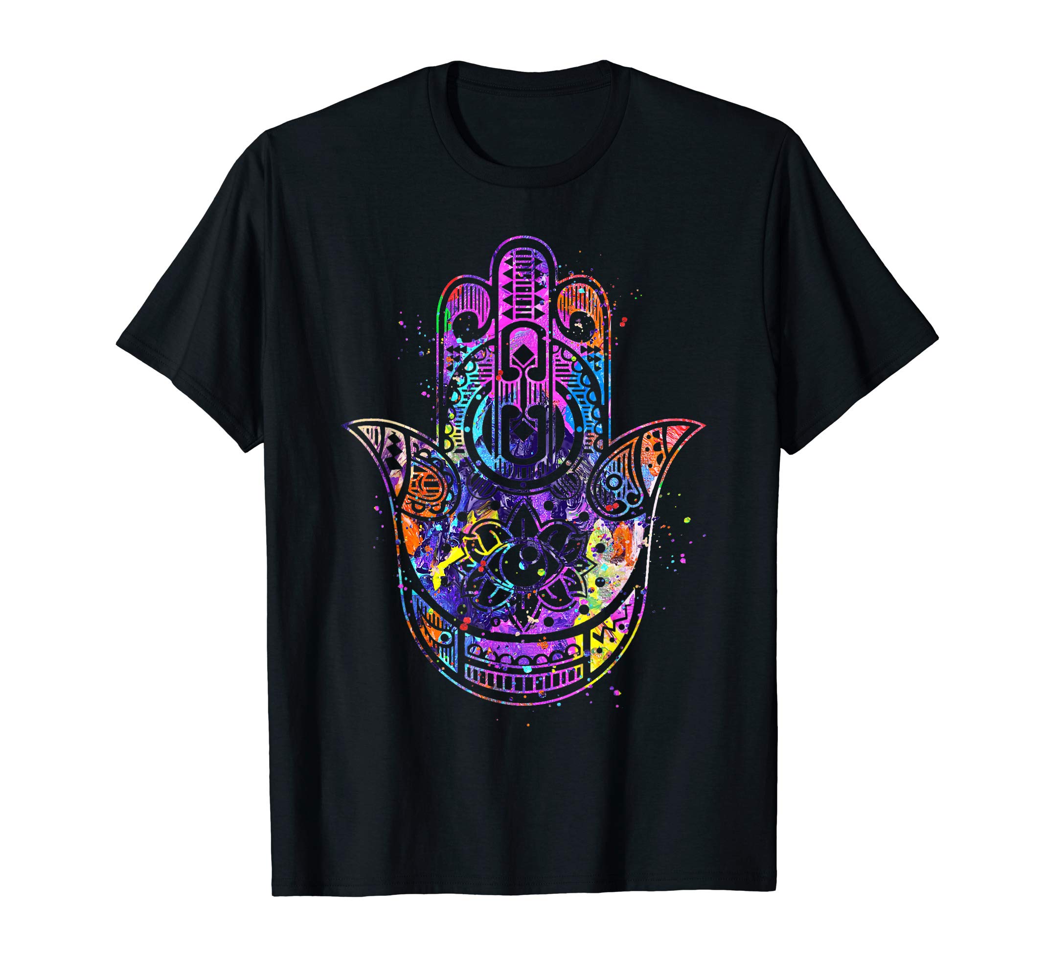 Zuzi'sWatercolor Hamsa Hand T-Shirt