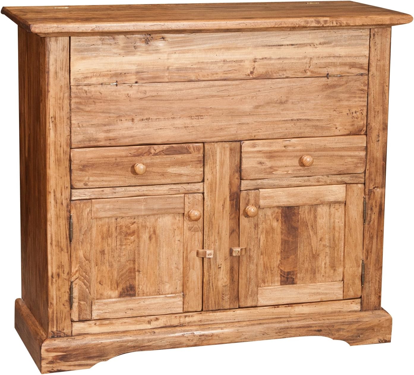 Biscottini Credenza cucina Made in Italy in legno massello Credenza