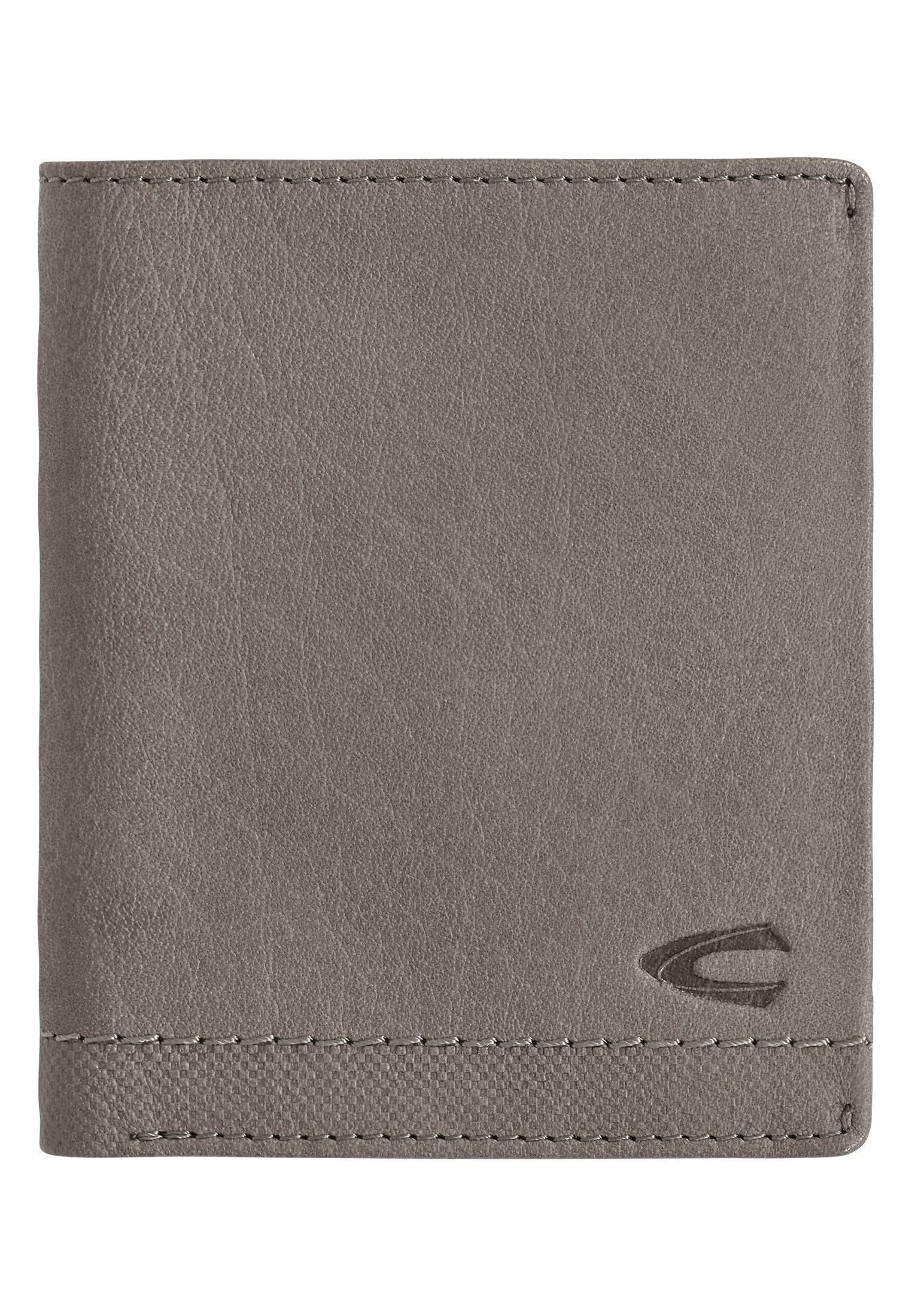 camel active Purse Nimbus High Form Wallet Charcoal Gray