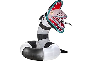 Gemmy 10' Animated Giant Airblown Sand Worm from Beetlejuice Halloween Inflatable