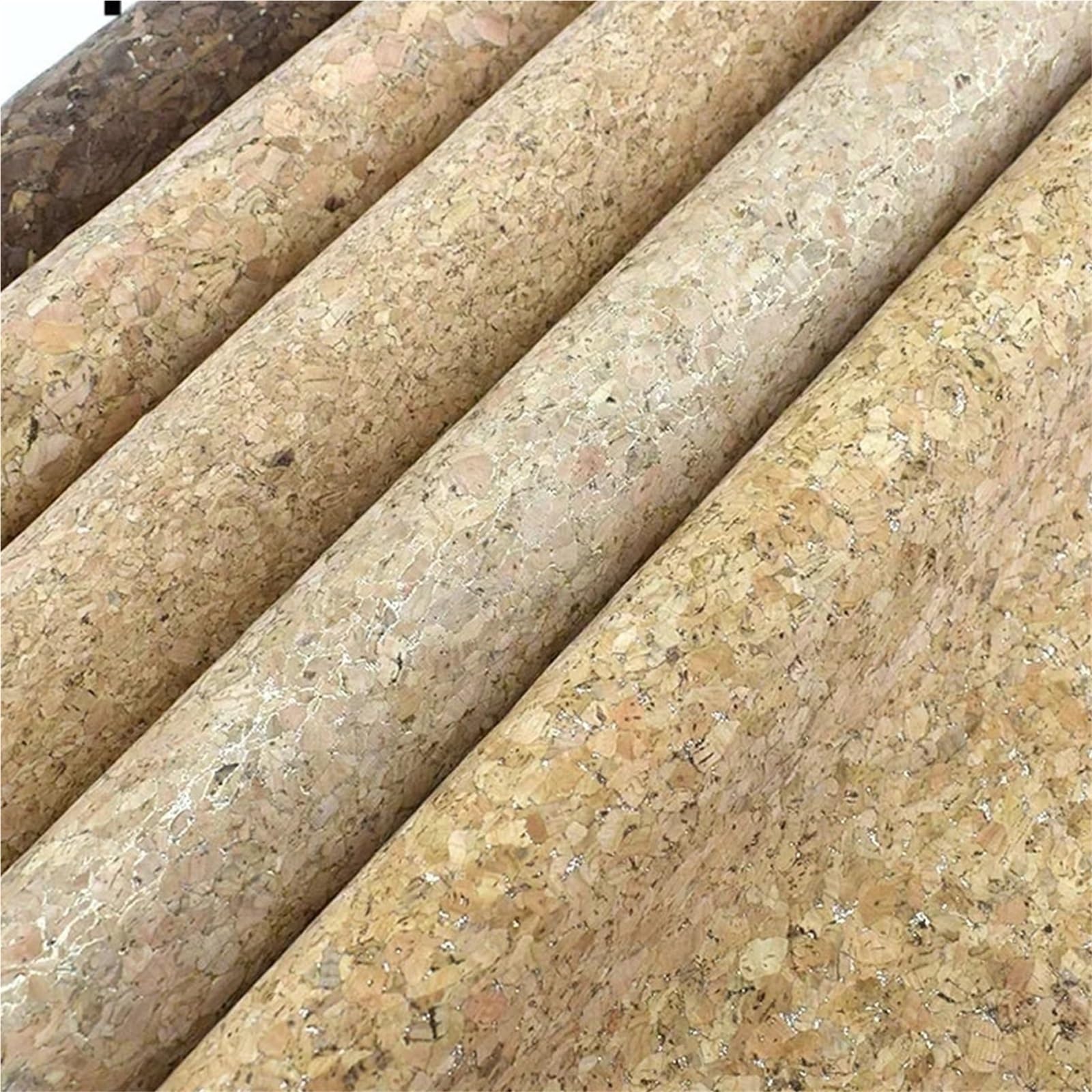 Tela De Cuero Corcho 90x140 Cm Y 0,5 Mm