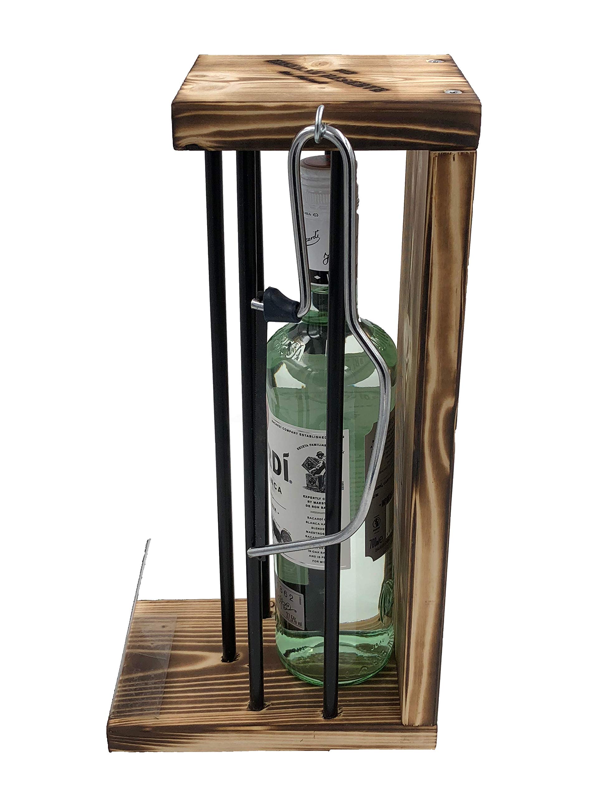 Bacardi Geschenk Danke Geschenke - Geschenk Dankeschön Eiserne Reserve Black Edition Geschenkidee Text s/w Danke Rum (1 x 0.70 l)