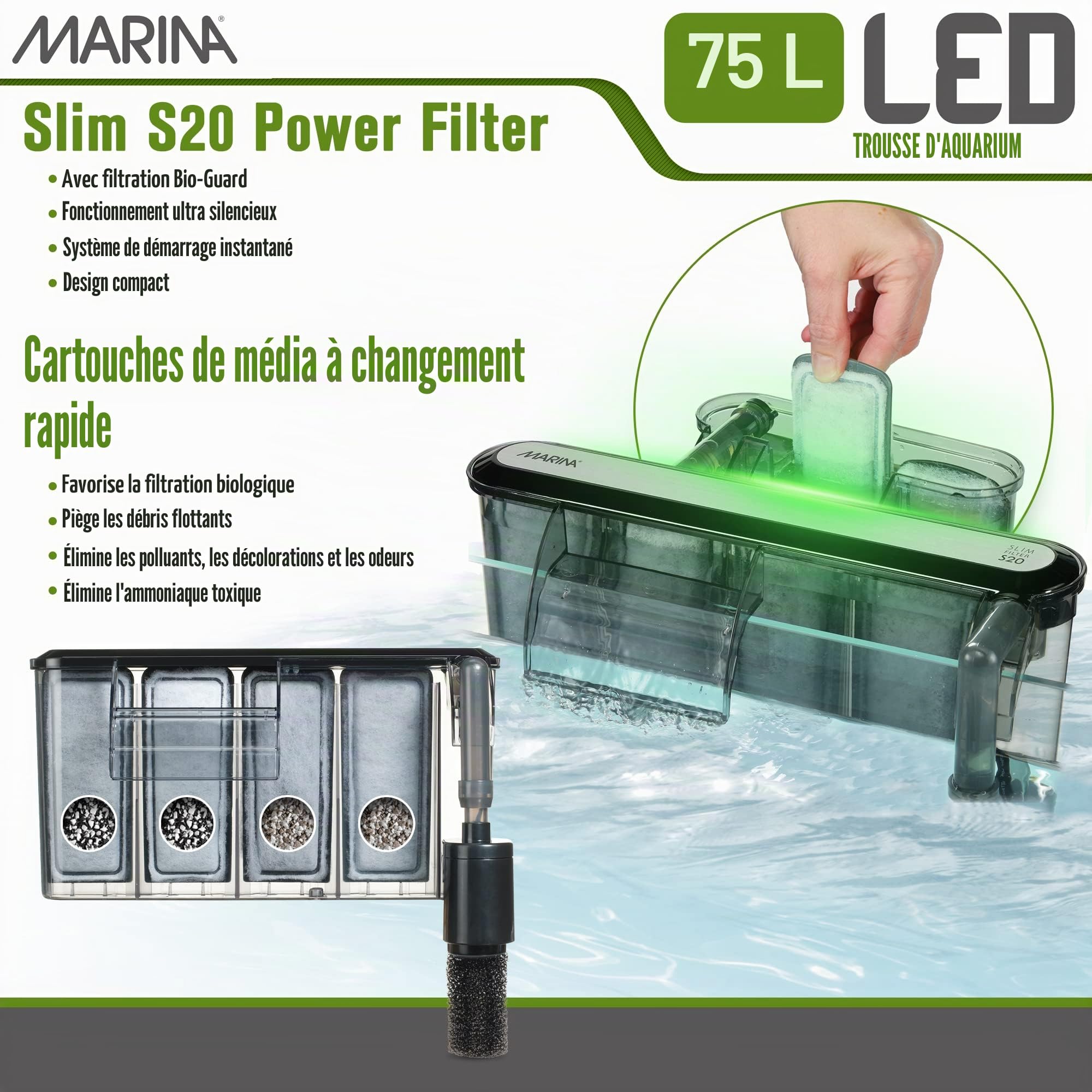 Marina Kit LED pour aquarium