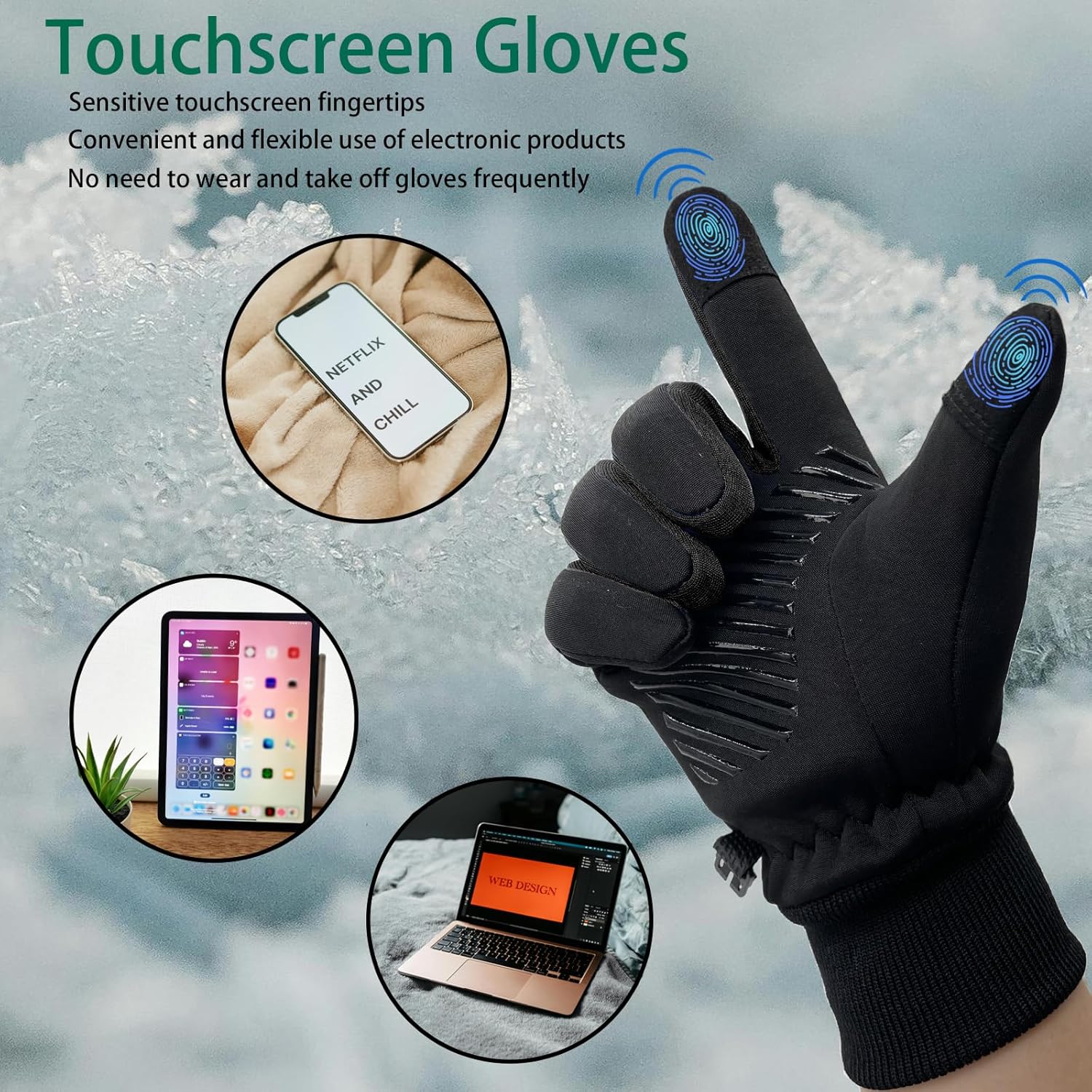 Ultimate Warmth: Kids Winter Cycling Gloves for Outdoor Adventures!