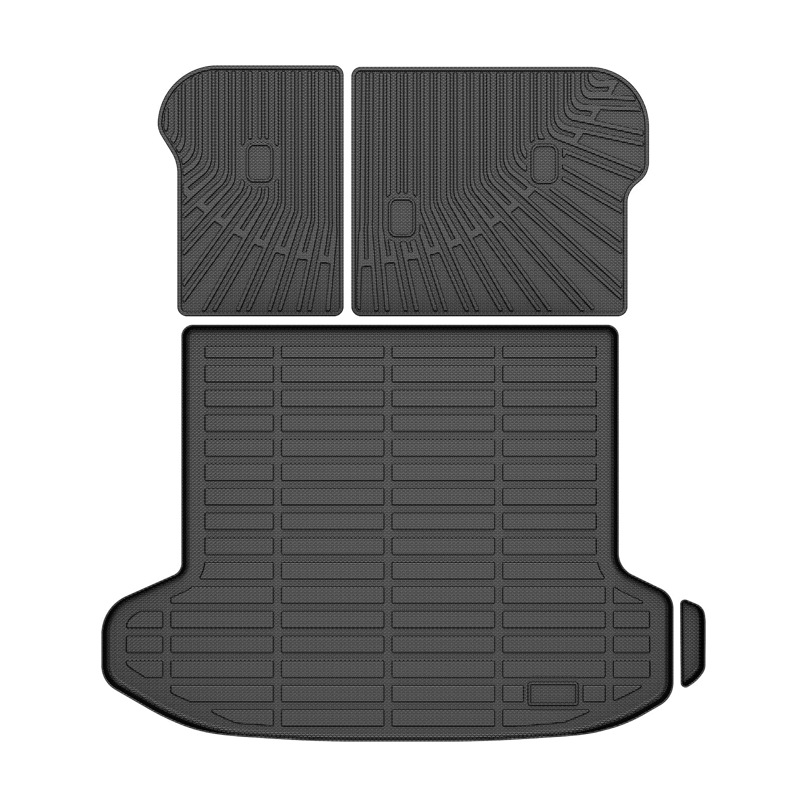 CARTIST Trunk Mat for Kia Sportage 2023-2025 Gasoline, with Backrest Mat