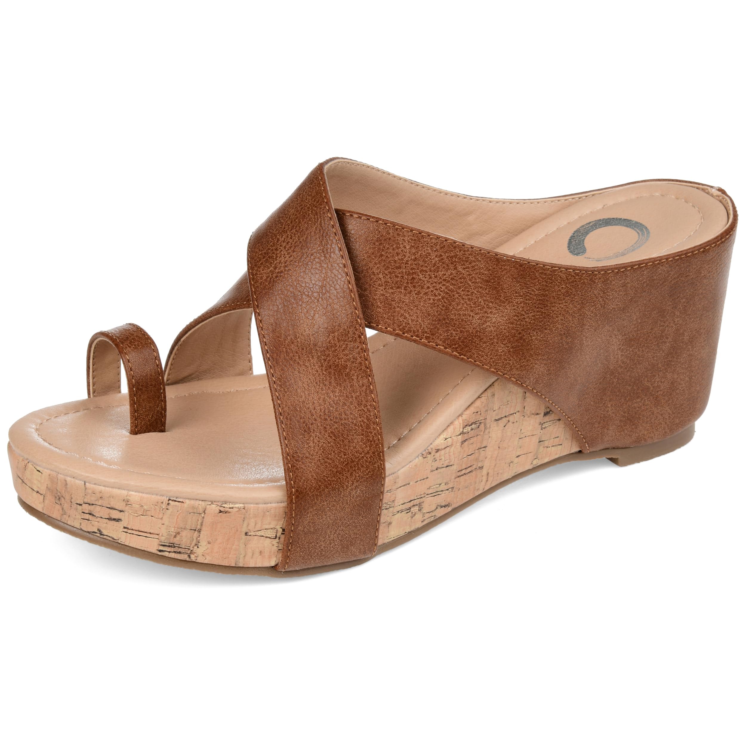 – JC JOURNEE COLLECTION Comfort Foam™ Rayna Wedge Sandal womens Heeled Sandals