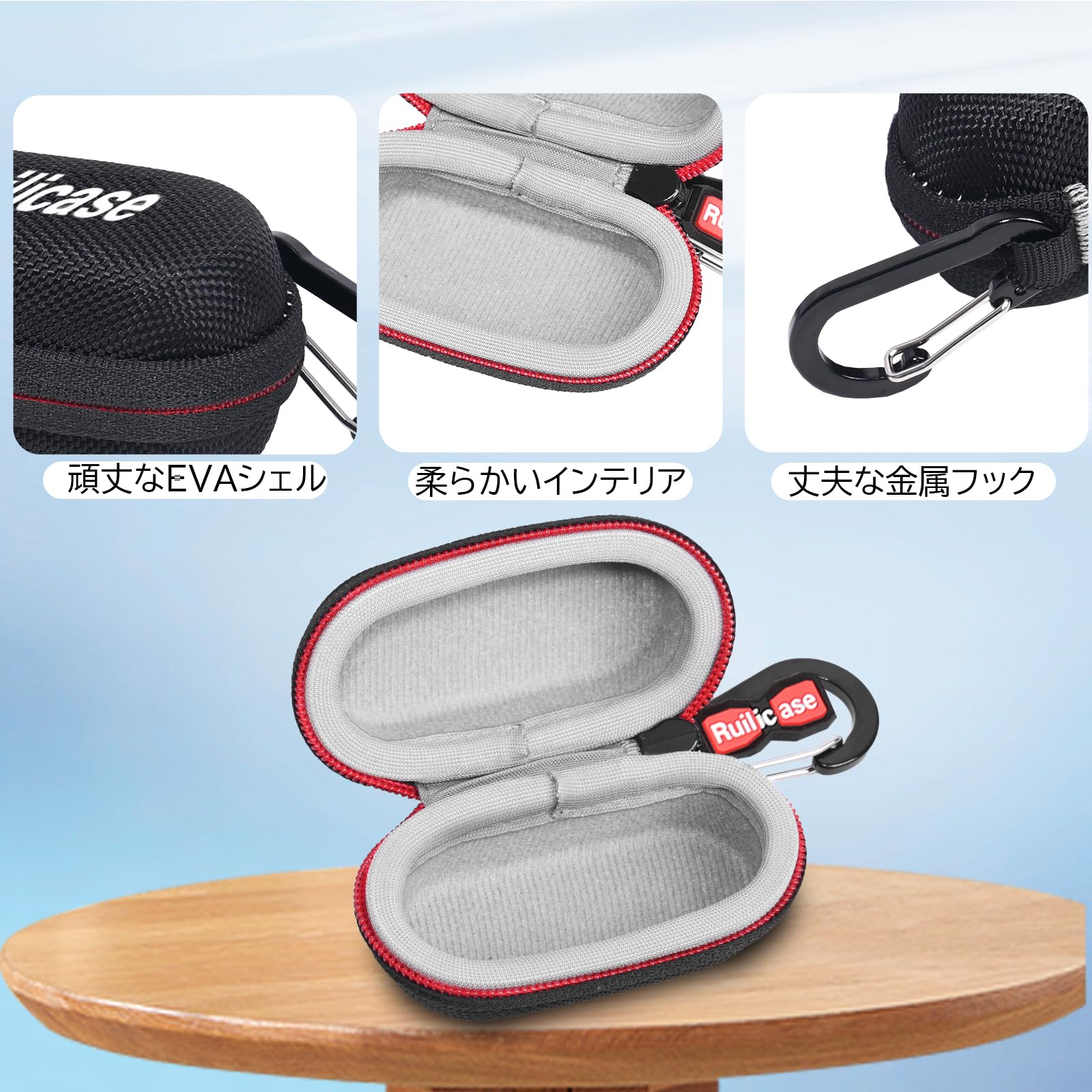 Amazon | Ruilicase ケース Technics EAH-AZ100 対応 保護カバン