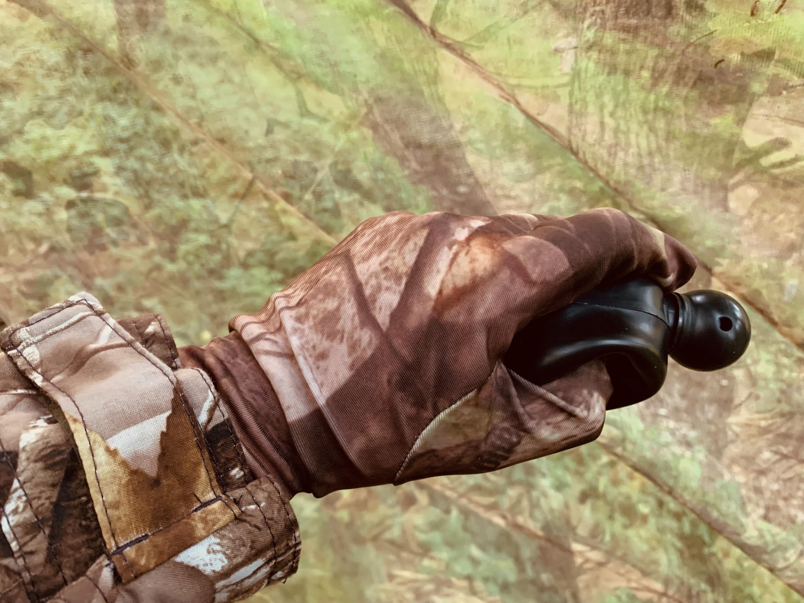 K & S Pneumatischer Rehblatter aus Naturkautschuk mit Handschlaufe Wildlocker Rehwild Blattjagd