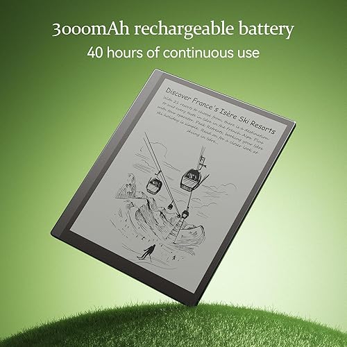 Miniatura 8 de Geniatech Kloudnote - Cuaderno digital delgado de 10.3 pulgadas, tableta de tinta E y bloc de notas de papel electrónico para lectura y escritura de