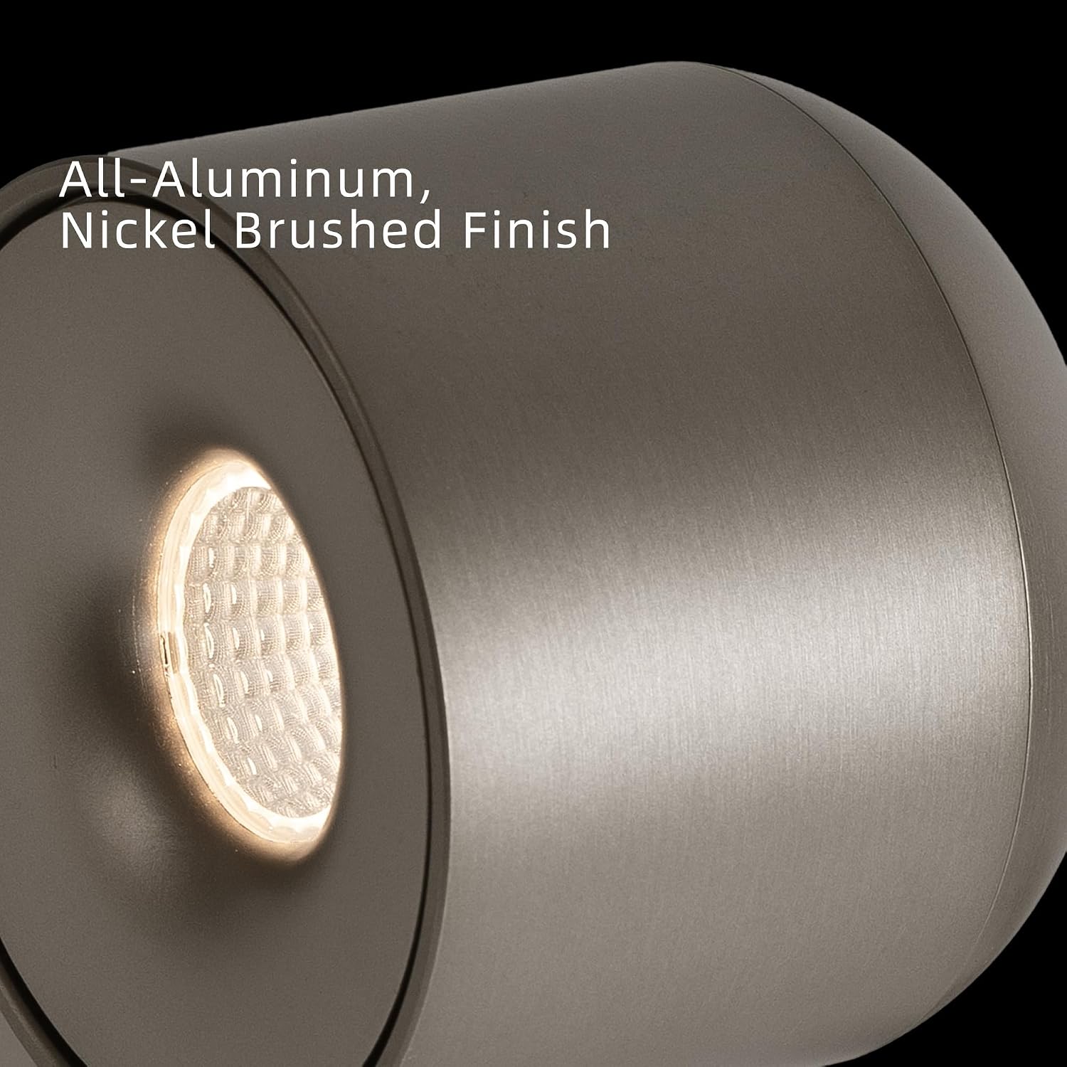 LED Wall Sconce Indoor, Dimmable Wall Lights 7W 3000K, Adjustable 340° Rotation & 150° Tilt, Flicker-Free CRI≥97,Night Light for Bedside,for Living Room Corridor,Brushed Nickel