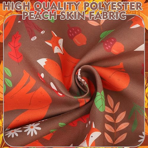 Miniatura 5 de EXPAWLORER Bandanas de otoño para perros  Paquete de 4 bandanas navideñas para perros para niños y niñas, bufandas suaves reversibles de otoño