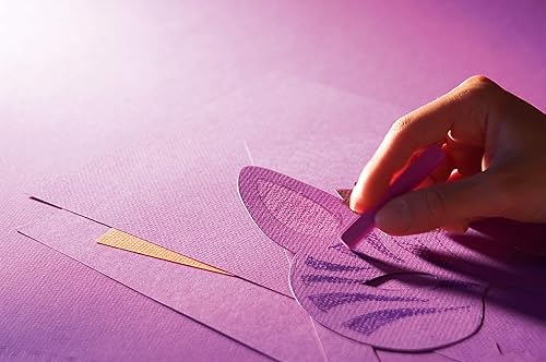 Miniatura 6 de CANSON Mi-Teintes - Paquete de papel A4 de 5.64 ozm, doble cara panal y grano fino, 10 hojas de color pastel, ideal para artistas e ilustradores