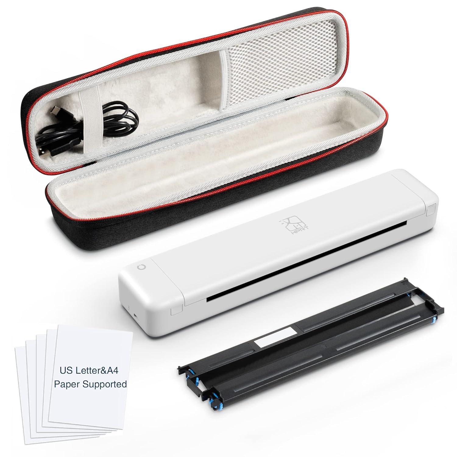 HPRT MT800 Travel Printer Portable, Wireless Thermal Printer with Paper