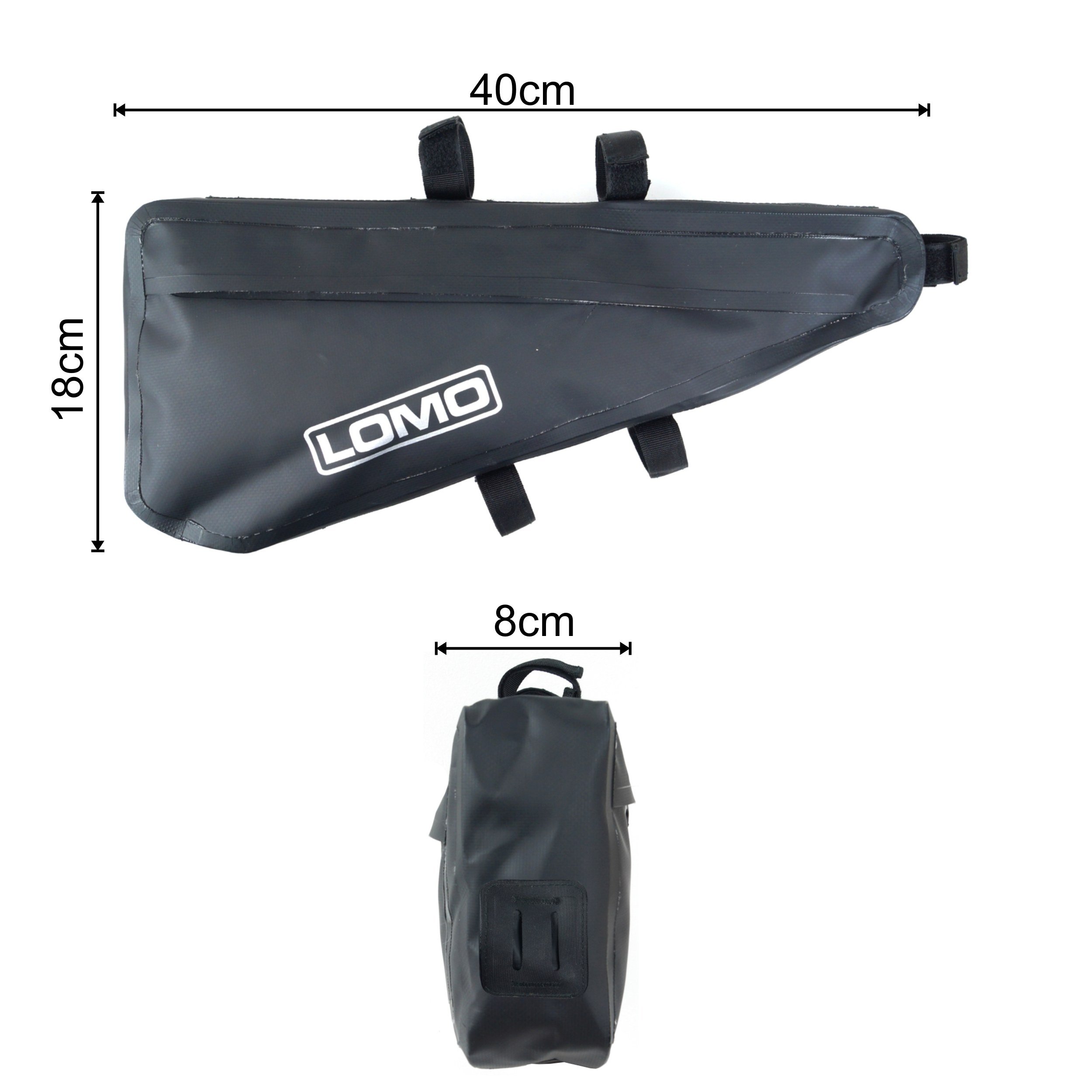 Borsello da bici Lomo da 4.5l – Borsello da bici nero