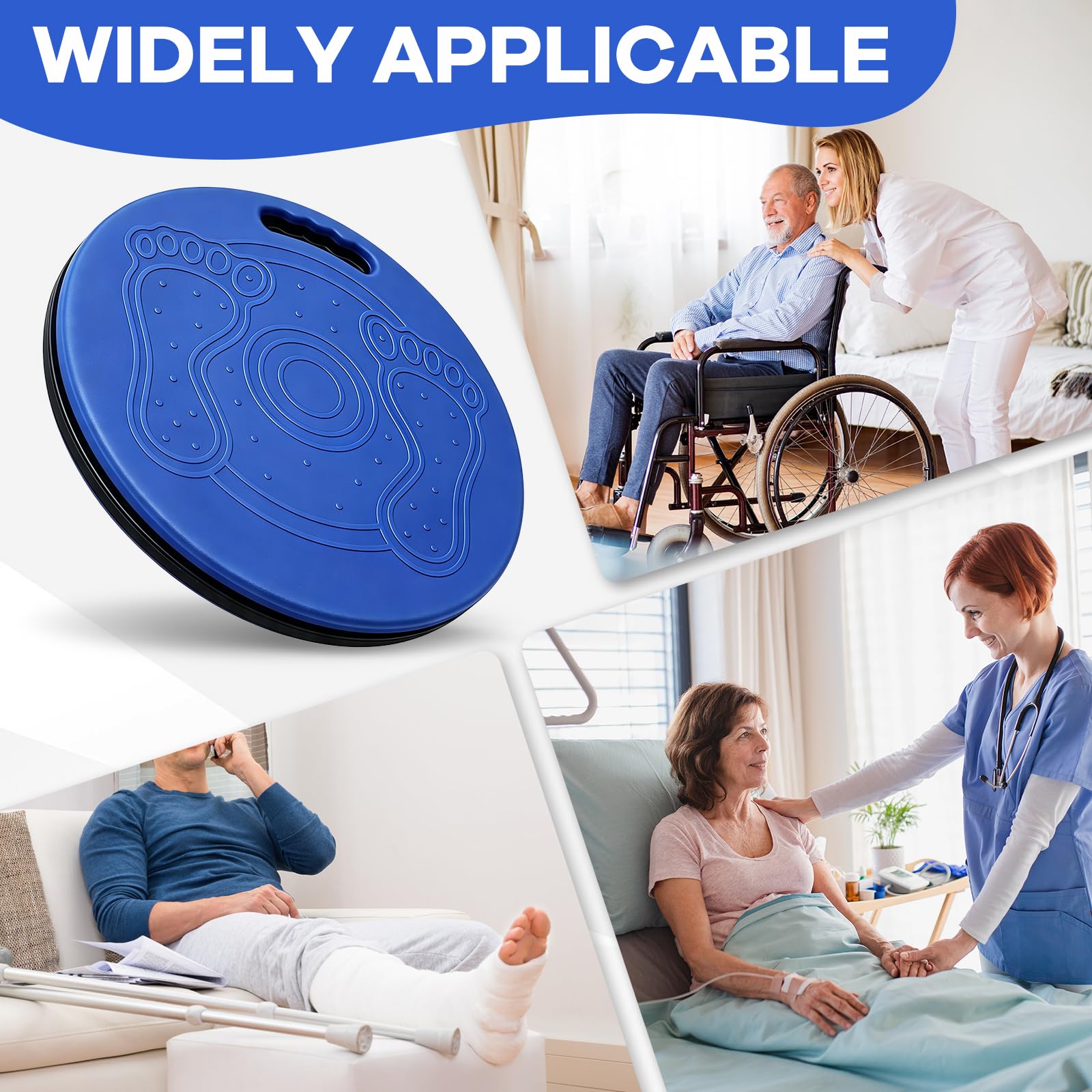 Plateau tournant pour faciliter le déplacement des patients jusqu'à 125 kg, Planche De Transfert à Rotation à 360 Degrés Pour Les Soins Des Patients, disque de transfert pour soins à domicile