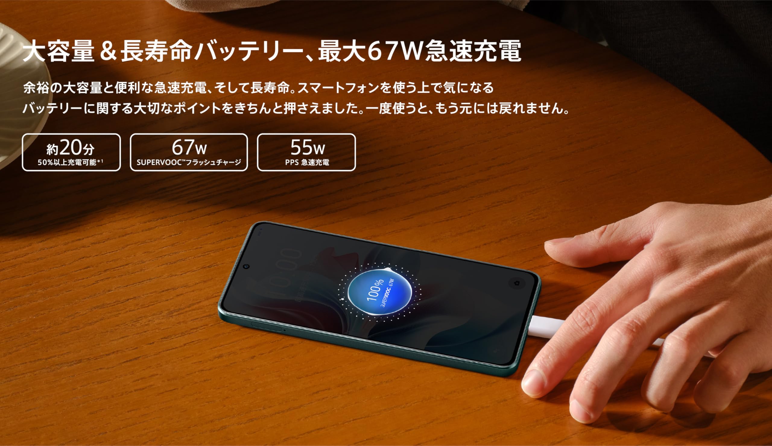 Amazon | SIMフリー OPPO Reno11 A A401OP スマートフォン本体 (ワイ