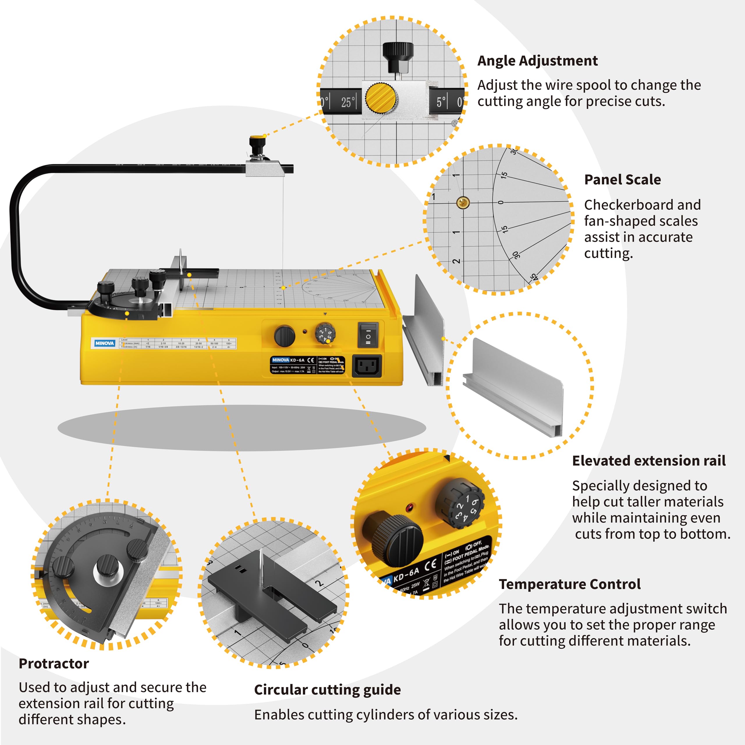 Hot Wire Foam Cutter - Precise Cutting Tool -6 Hot Wire Foam Cutter - Precise Cutting Tool -6