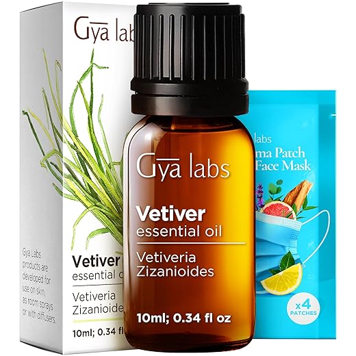 Gya Labs Vetiver Essential Oil