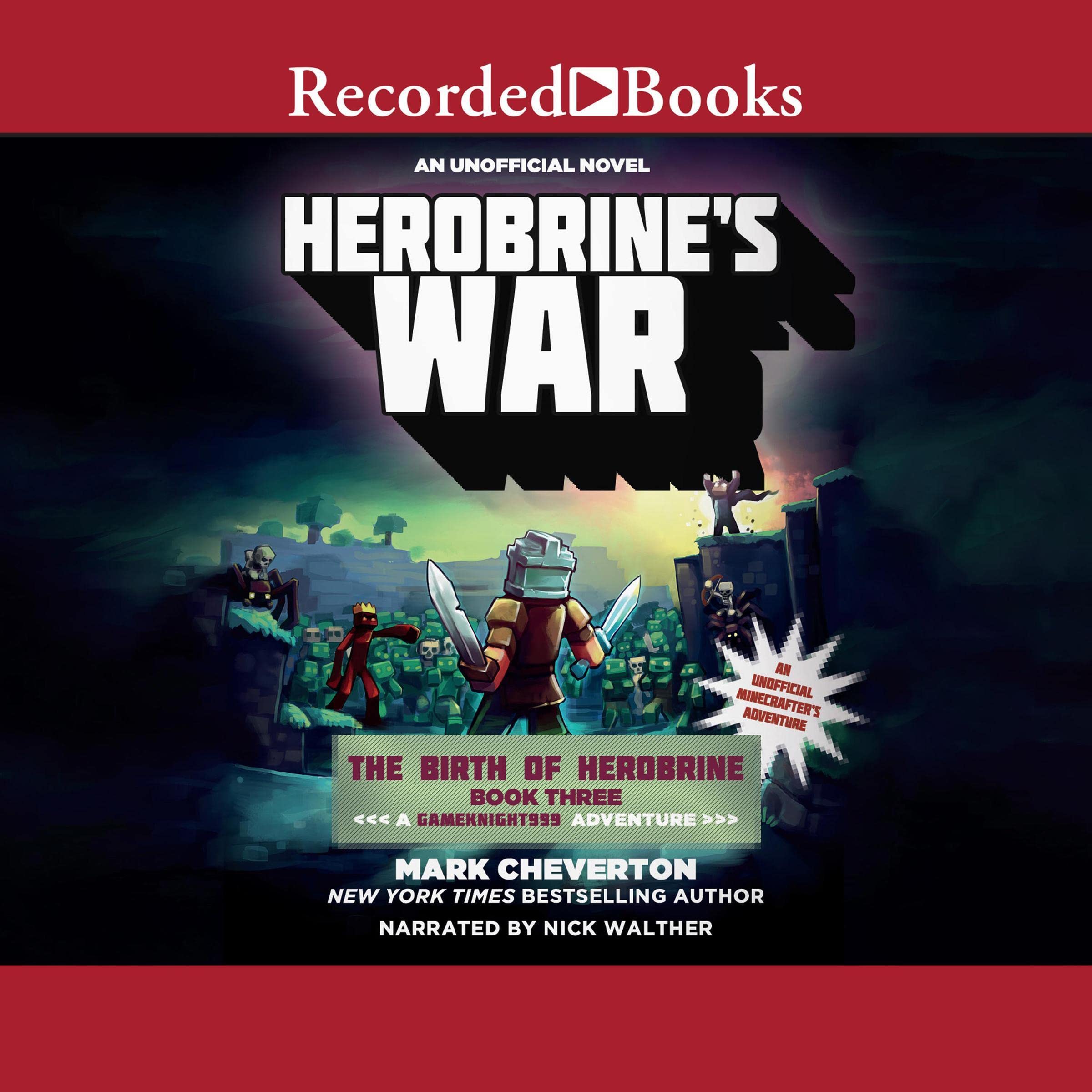 Cover art for Herobrine's War