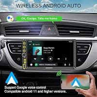 WSRADIOKITS Vezeték nélküli CarPlay Android autórádió 7" érintőképernyő, kamera, GPS, gyorstöltés 3