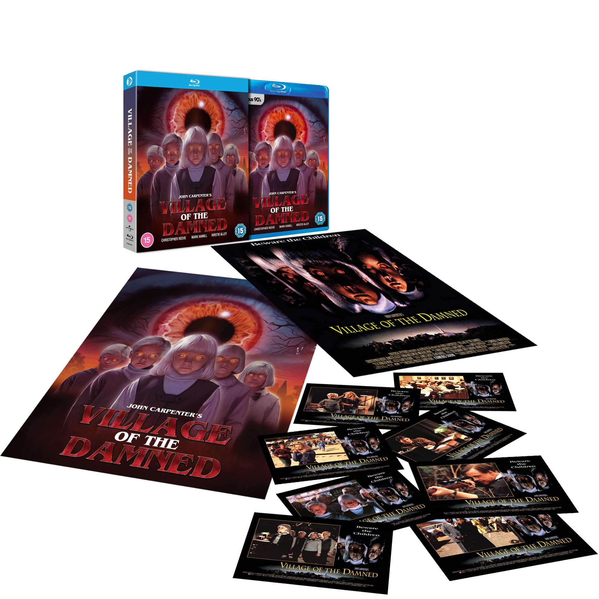 The Village of the Damned: New Art Edition [Blu-ray] [Region B]