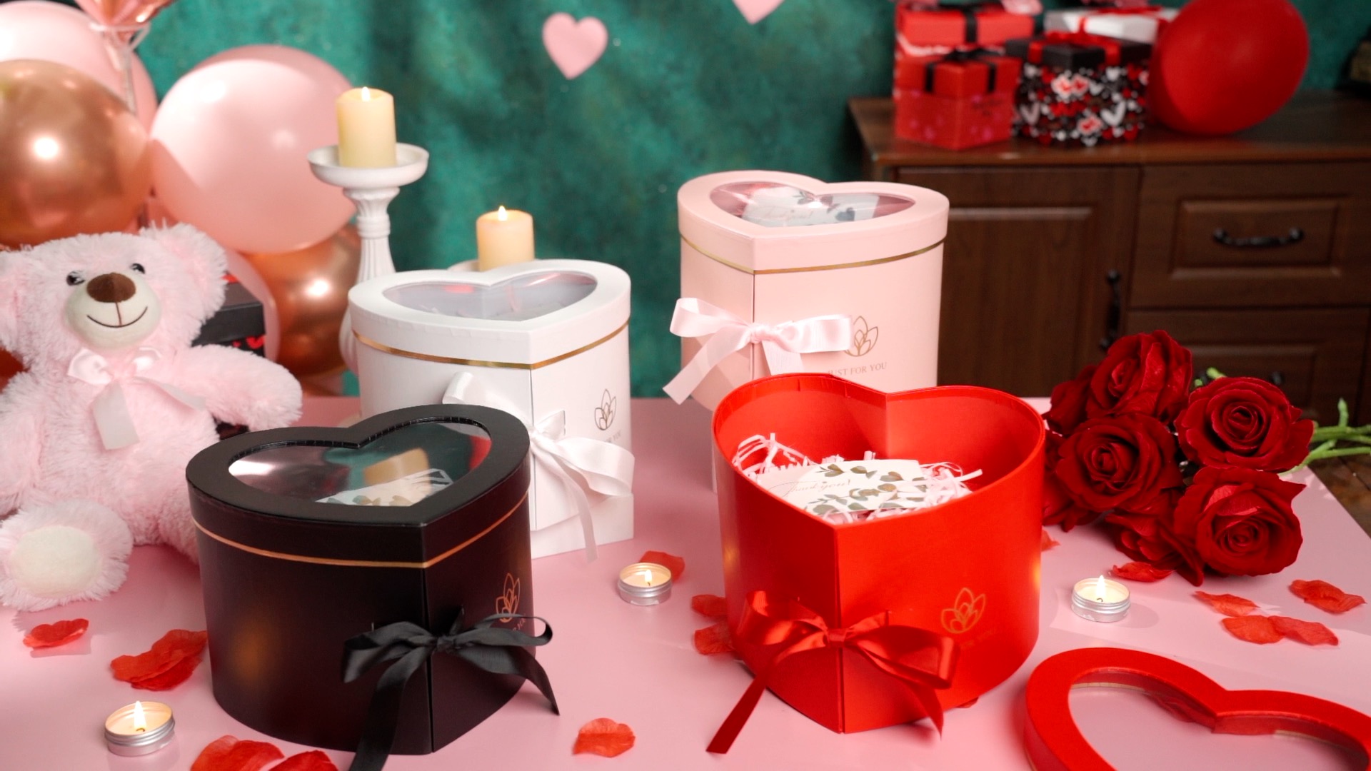 Amazon.com: Zonon Valentine's Day Heart Shaped Gift Boxes for