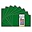 KING MOUNTAIN Self Adhesive Nylon Fabric Repair Patch, 58 Inches 8 Pcs, Quick Down Jacket Repair Patch, Waterproof Outdoor Gear Patch Kit for Tent,Backpacks,Umbrella, Gloves(Grass Green)