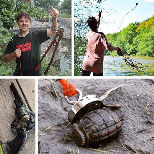 Miniatura 6 de DIYMAG Imanes de pesca de neodimio súper fuertes, 1000 libras (998.7lbs) de fuerza de tracción imán de tierras raras con agujero avellanado diámetro